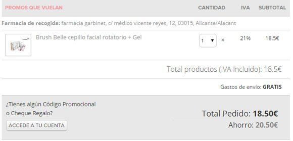 Código promocional Promociones Farma
